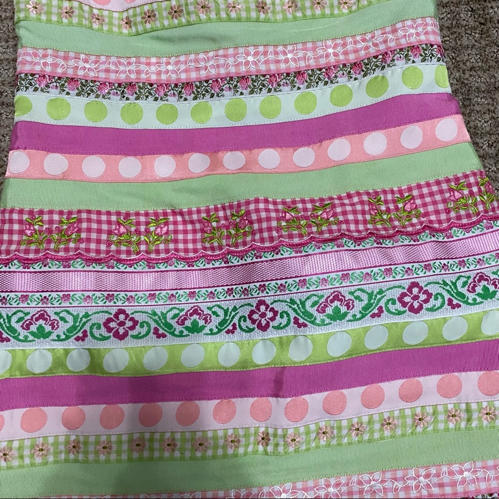 Lilly Pulitzer Strapless Patch Dress Size 0 - Picture 7 of 7